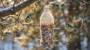 scopri come questo semplice oggetto, spesso gettato via una volta vuoto, può diventare il migliore alleato degli uccelli per affrontare e sopravvivere all'inverno.