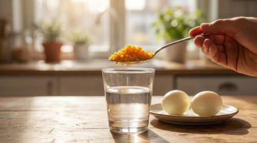 scopri il trucco perfetto per sbucciare facilmente le uova sode: basta un cucchiaio di questo prodotto nell'acqua per un risultato magico e senza fatica.